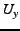 $ U_{y}$