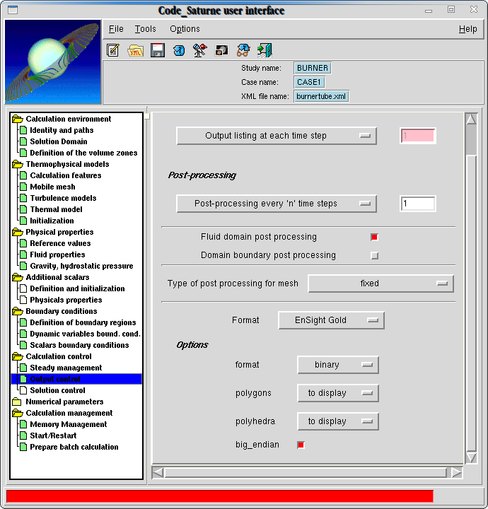 Illustration 12: Output control